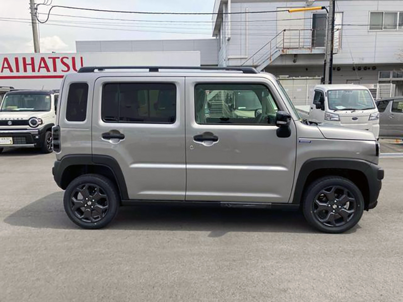 ハスラー タフワイルド 4WD 180.9万円 前橋 15km スチールシルバー 令
