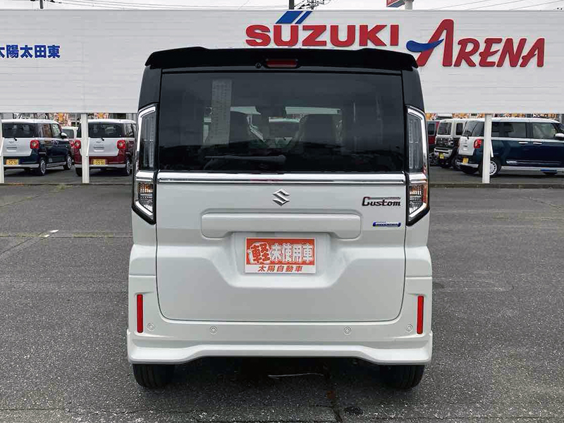 sssページ2【こちらをご購入ください】 スペーシアカスタム HYBRID XS 197.9万円 太田14km ピュアホワイト