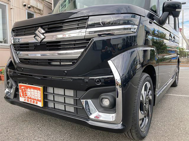 スペーシアカスタム HYBRID XS 189.9万円 太田12km ブルーイッシュ