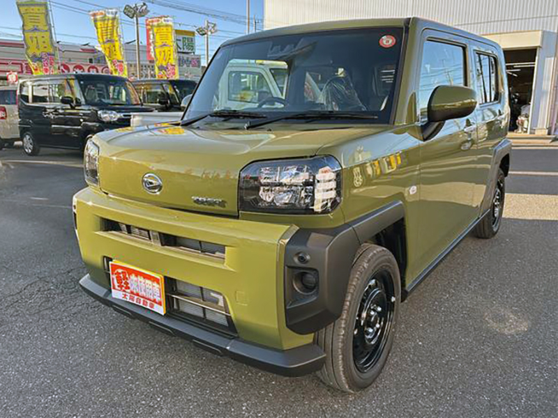 タフト X 134.9万円 太田12km フォレストカーキ 令和7(2025)年式 33970