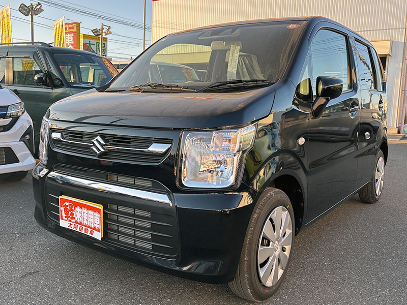 ワゴンR FX 129.9万円 太田12km ブルーイシュブラック 令和7(2025)年式