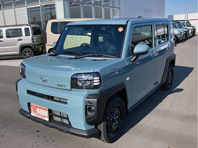 タフト X 134.9万円 前橋 12km レイクブルー 令和7(2025)年式 M1089の