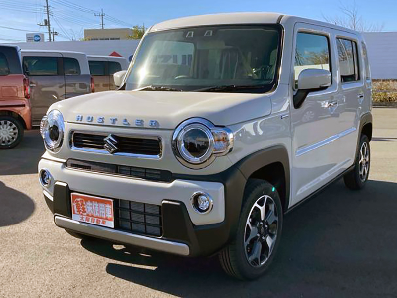 ハスラー ハスラー HYBRID X 156.9万円 太田13km ソフトベージュ 令和7(2025)年