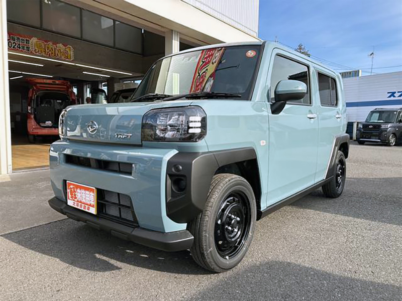 タフト X 134.9万円 太田12km レイクブルー 令和7(2025)年式 33948-3の